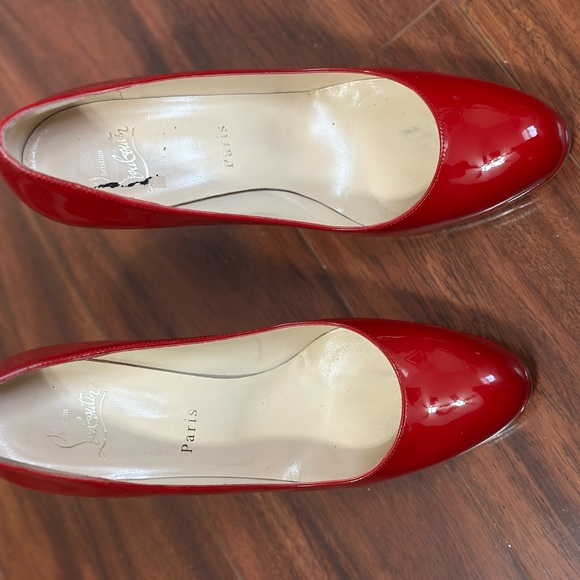 Christian Louboutin Red Patent - Picture 3 of 4